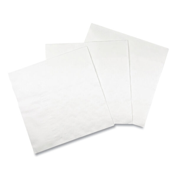 WHITE NAPKINS 1-PLY (33 cm X 33 cm) & (23 cm X 23 cm)